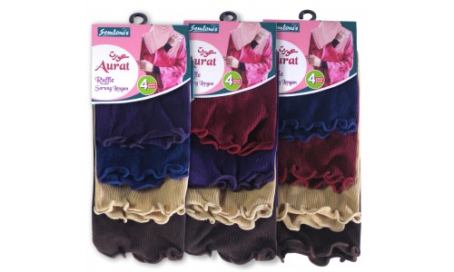 Ruffle Sarung Lengan - Assorted